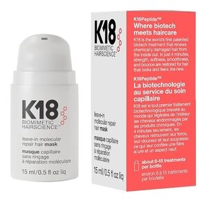 Leave-In Molecular Repair Hair Mask - White